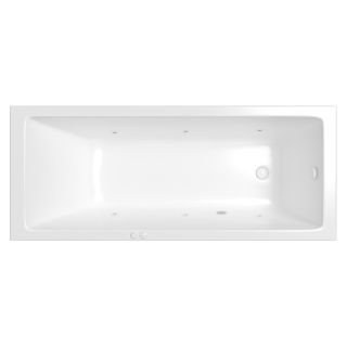 Гидромассажная ванна WHITECROSS Wave Slim 0111.160080.100.SOFT.WH 160x80 см Soft белый